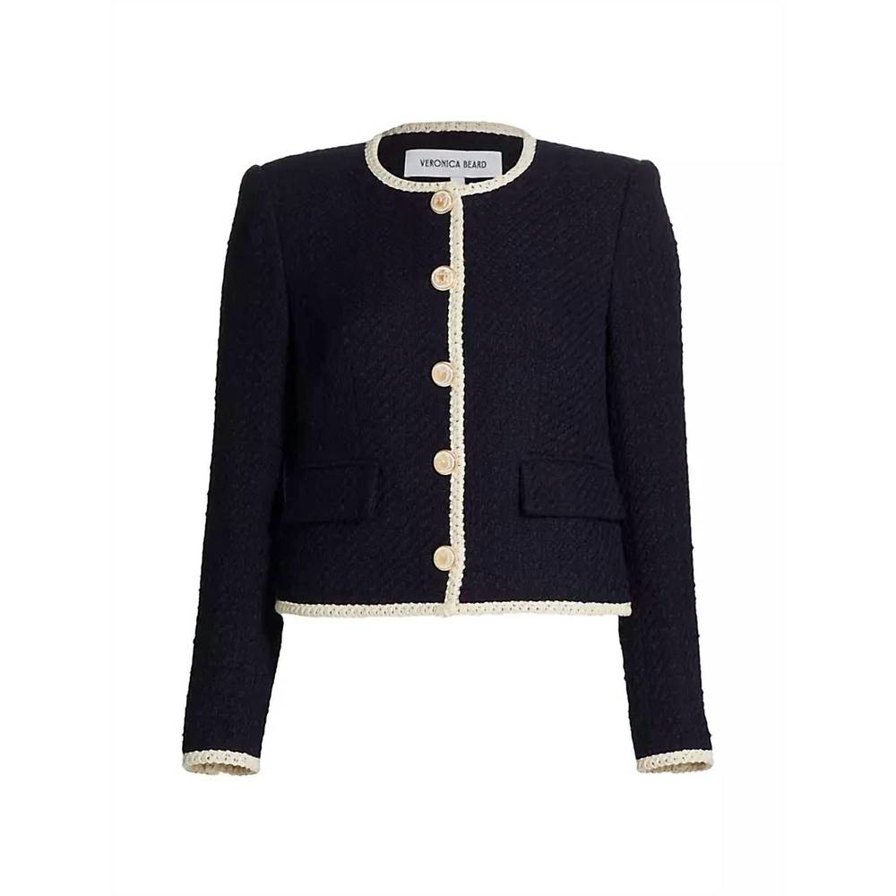 NEW VERONICA BEARD mabel jacket in navy - Picture 3 of 3